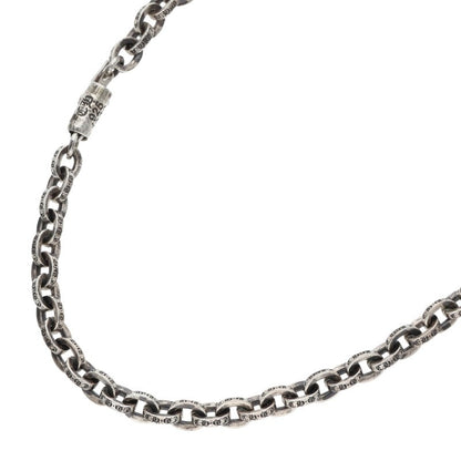Chrome Hearts 925 Silver Paper Chain Necklace Size 16INCH