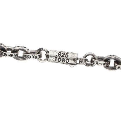 Chrome Hearts 925 Silver Paper Chain Necklace Size 16INCH