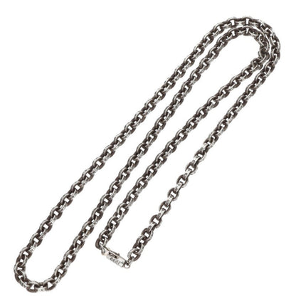 Chrome Hearts 925 Silver Paper Chain Necklace Size 24INCH