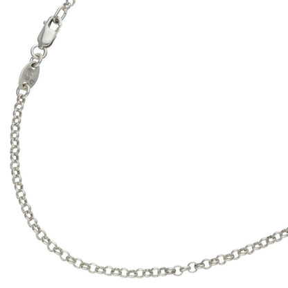Chrome Hearts 925 Silver Roll Chain Necklace Size 20INCH
