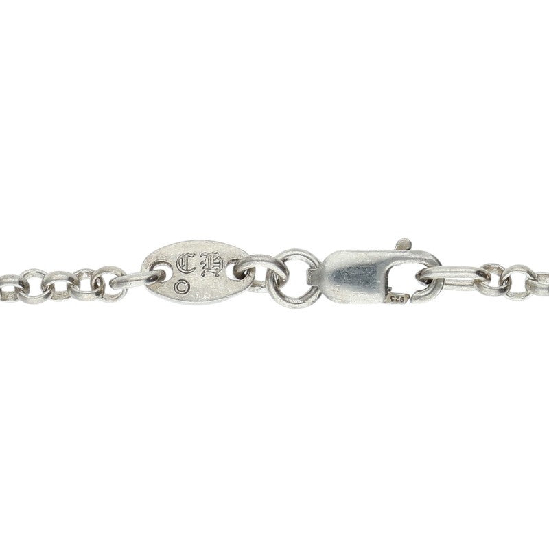 Chrome Hearts 925 Silver Roll Chain Necklace Size 20INCH