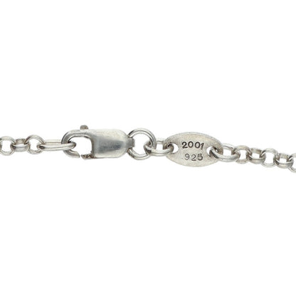 Chrome Hearts 925 Silver Roll Chain Necklace Size 20INCH