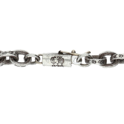 Chrome Hearts 925 Silver Paper Chain Necklace Size 20INCH
