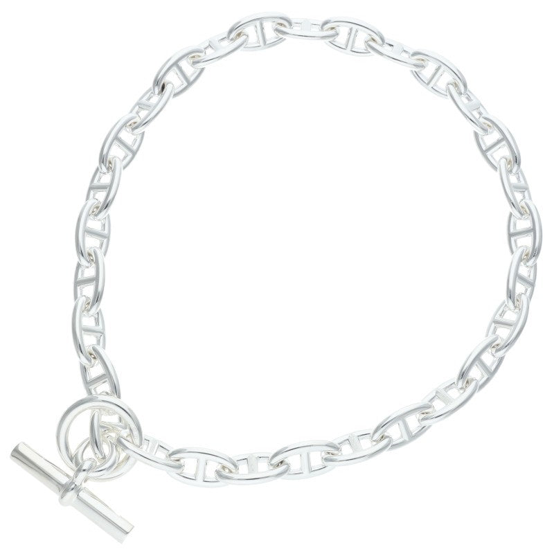 HERMES Chaine d'Ancre GM 925 Choker Necklace Size 29LINK
