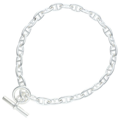 HERMES Chaine d'Ancre GM 925 Choker Necklace Size 29LINK