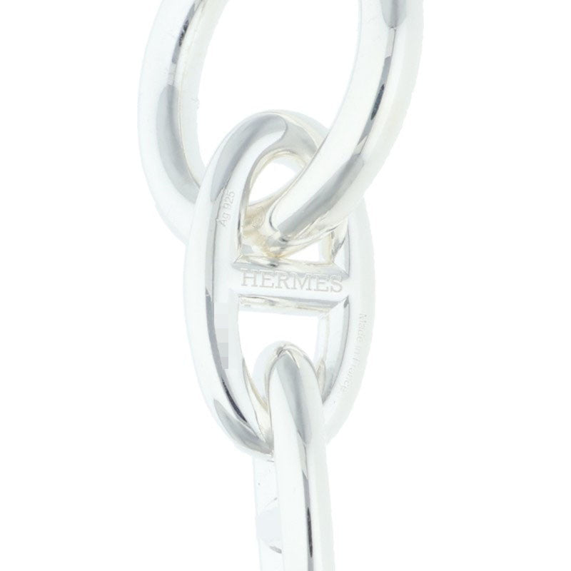 HERMES Chaine d'Ancre GM 925 Choker Necklace Size 29LINK