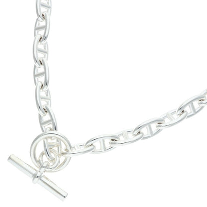 HERMES Chaine d'Ancre GM 925 Choker Silver Size 29LINK