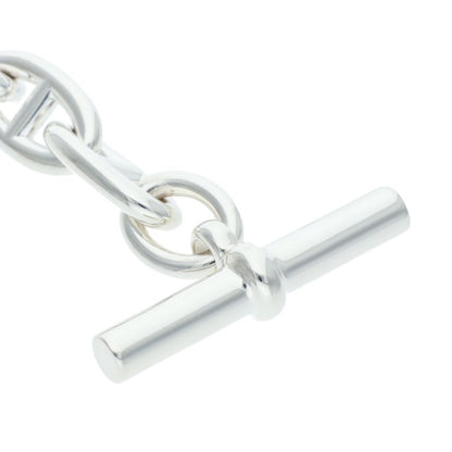 HERMES Chaine d'Ancre GM 925 Choker Silver Size 29LINK