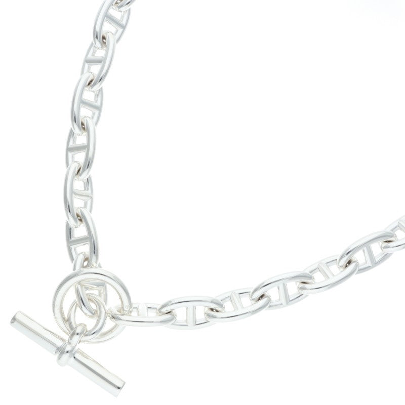HERMES Chaine d'Ancre GM 925 Choker Necklace Size 29LINK