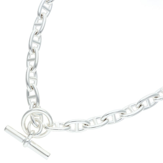 HERMES Chaine d'Ancre GM 925 Choker Necklace Size 29LINK