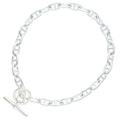 HERMES Chaine d'Ancre GM 925 Choker Necklace Size 29LINK