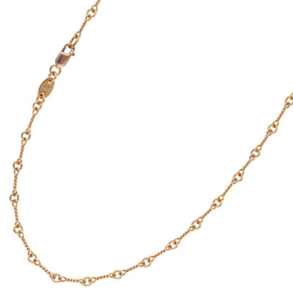 Chrome Hearts 22K Twist Chain Gold Necklace Size 18INCH