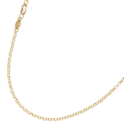 Chrome Hearts 22K Roll Chain Gold Yellow Size 18INCH
