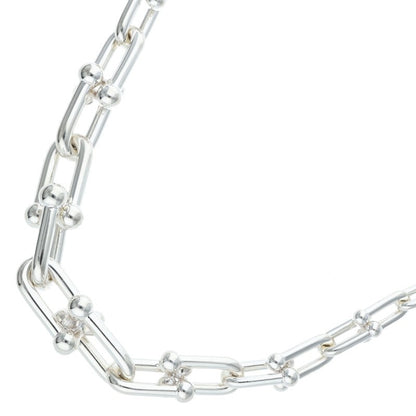 TIFFANY&Co. HardWear Graduated Silver Necklace Size 18INCH