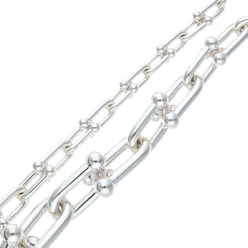 TIFFANY&Co. HardWear Graduated Silver Necklace Size 18INCH