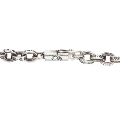 Chrome Hearts Paper Chain 925 Silver Necklace Size 18INCH
