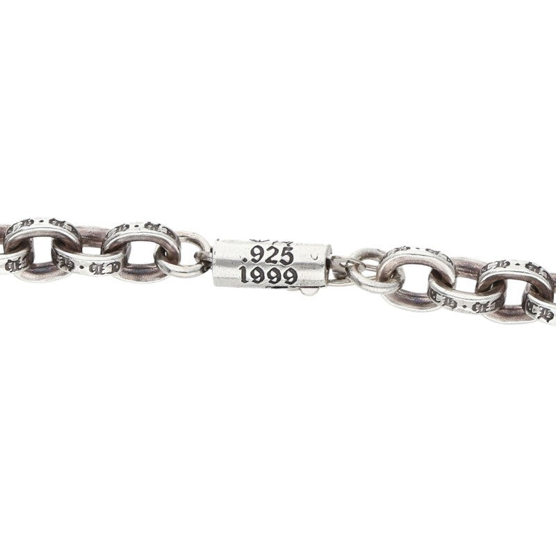 Chrome Hearts Paper Chain 925 Silver Necklace Size 18INCH