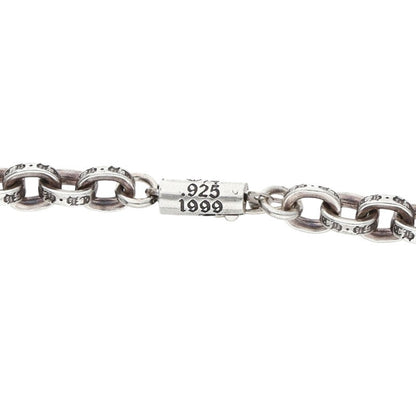 Chrome Hearts Paper Chain 925 Silver Necklace Size 18INCH