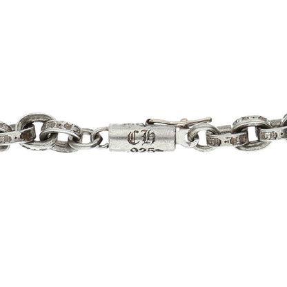Chrome Hearts Paper Chain Silver Necklace Size 20INCH
