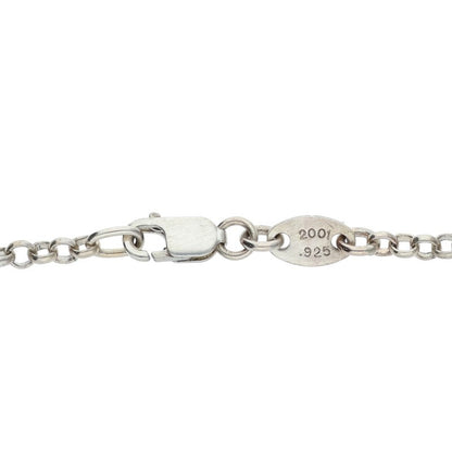 Chrome Hearts Roll Chain Silver Necklace Size 24INCH