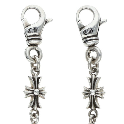 Chrome Hearts Mask Roll Chain Silver Necklace Size 30INCH