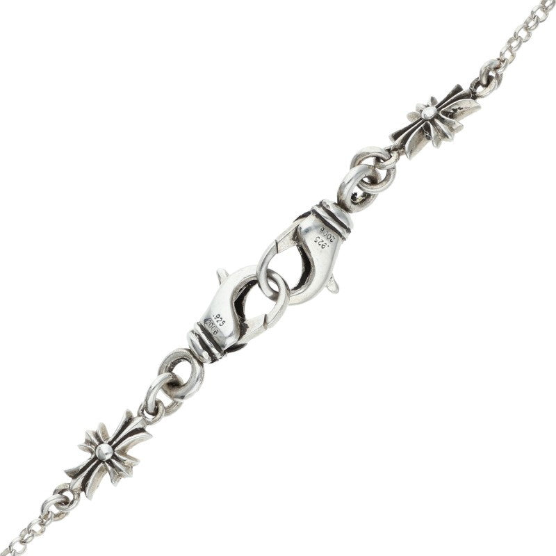 Chrome Hearts Mask Roll Chain Silver Necklace Size 30INCH