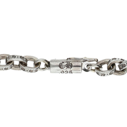 Chrome Hearts Paper Chain Silver Necklace Size 18INCH