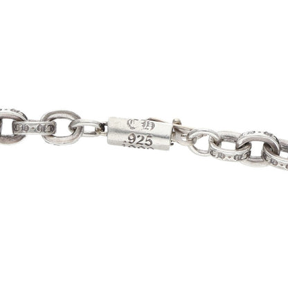 Chrome Hearts Paper Chain 925 Silver Necklace Size 18INCH