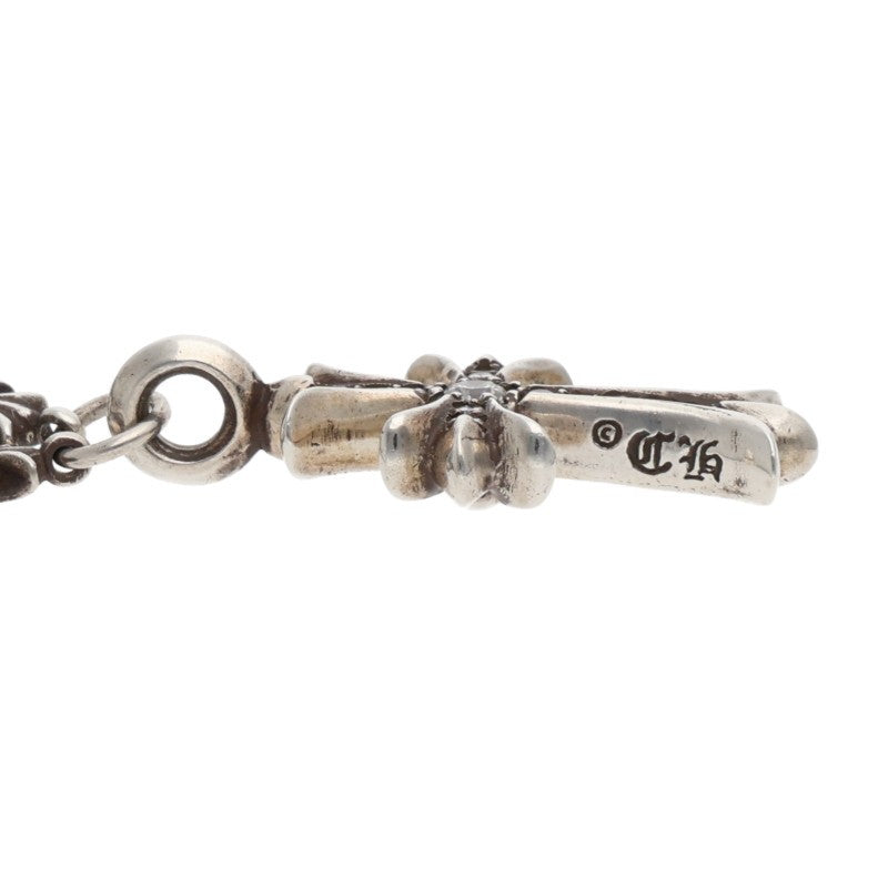 Chrome Hearts Pave Diamond Silver Necklace Size 20INCH