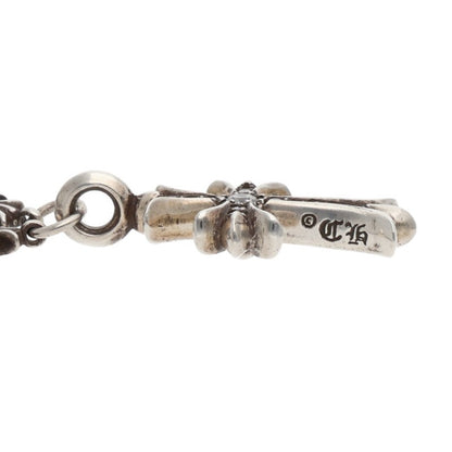 Chrome Hearts Pave Diamond Silver Necklace Size 20INCH