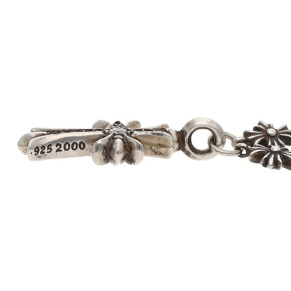 Chrome Hearts Pave Diamond Silver Necklace Size 20INCH