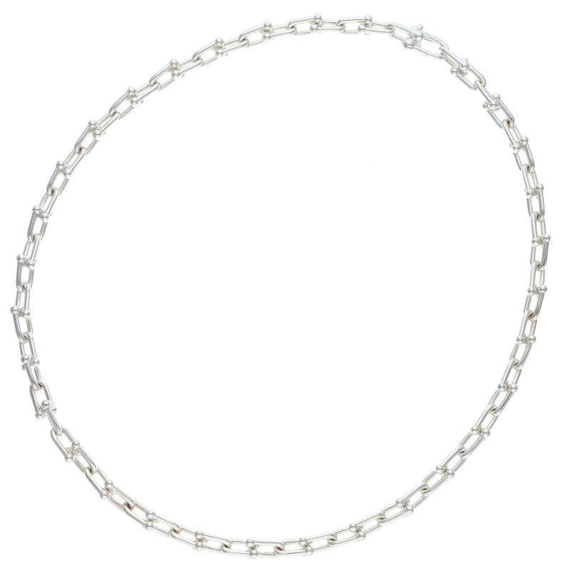 TIFFANY&Co. HardWear Silver Link Necklace Size 18INCH