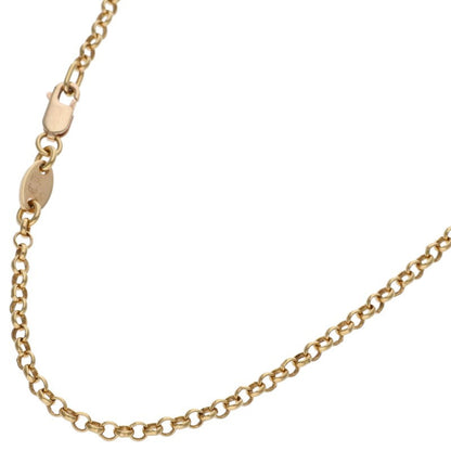 Chrome Hearts 22K Yellow Gold Chain Necklace Size 20INCH