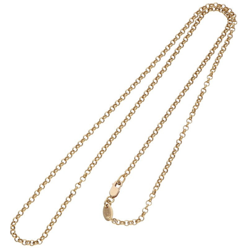 Chrome Hearts 22K Yellow Gold Chain Necklace Size 20INCH