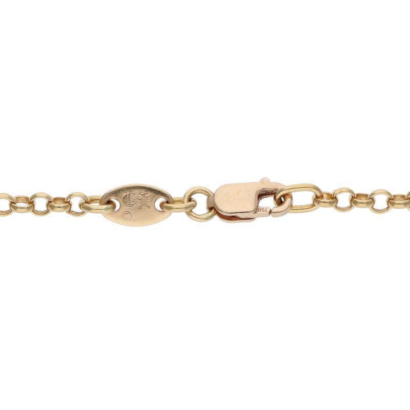 Chrome Hearts 22K Yellow Gold Chain Necklace Size 20INCH