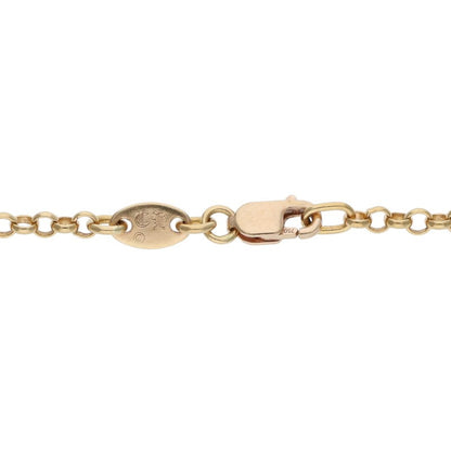 Chrome Hearts 22K Yellow Gold Chain Necklace Size 20INCH