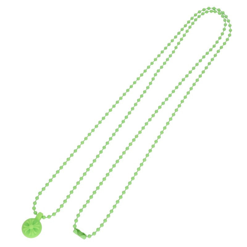 Chrome Hearts Rubber CH Cross Green Necklace Size ONE SIZE