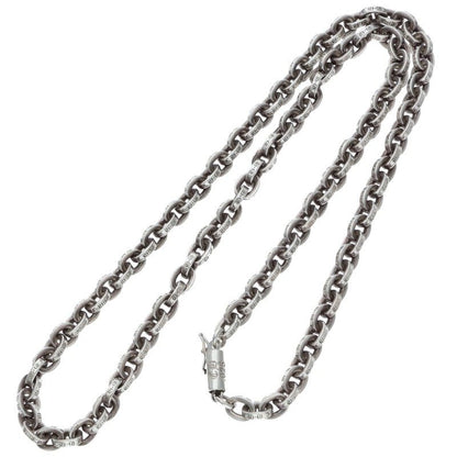 Chrome Hearts Paper Chain 925 Silver Necklace Size 18INCH