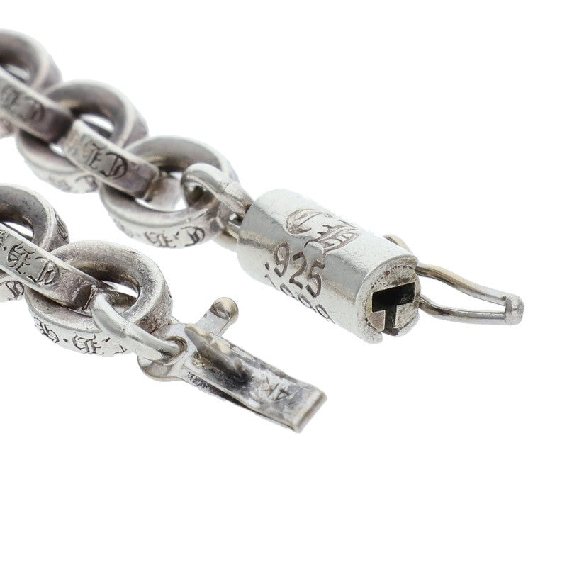 Chrome Hearts Paper Chain 925 Silver Necklace Size 18INCH