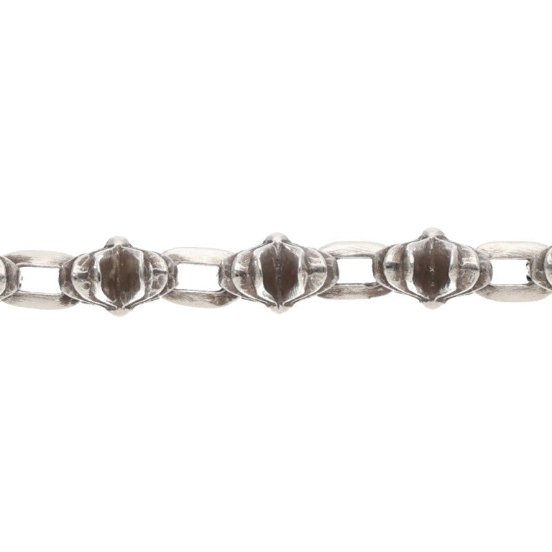Chrome Hearts CH X Link 925 Silver Necklace Size 20INCH