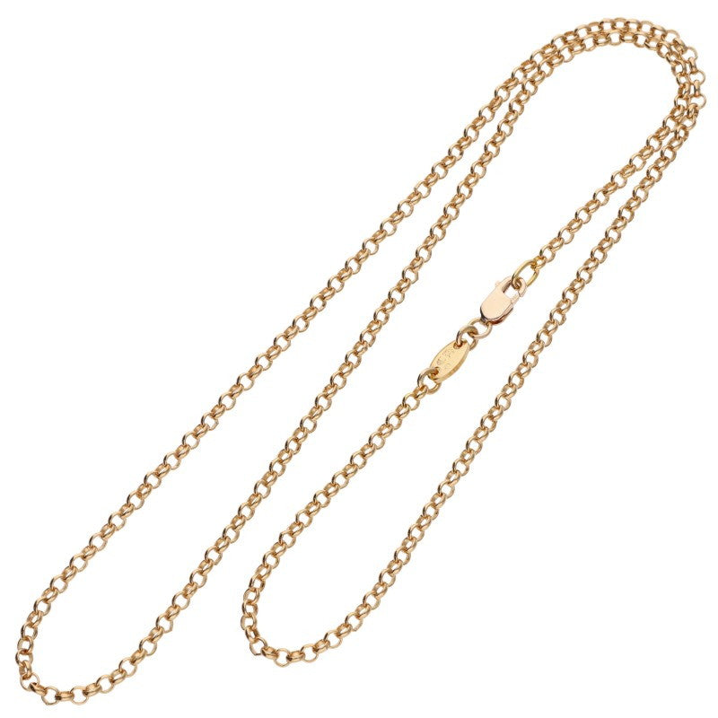 Chrome Hearts 22K Roll Chain Gold Yellow Size 18INCH