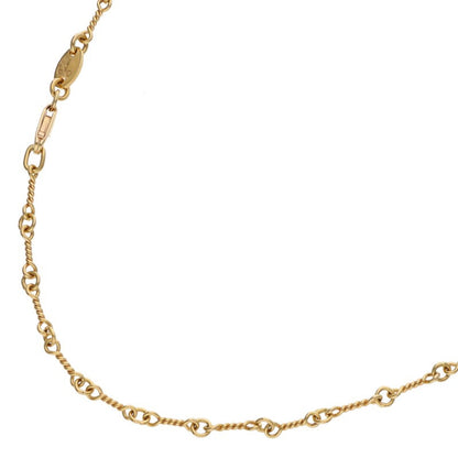 Chrome Hearts 22K Twist Chain Gold Necklace Size 18INCH