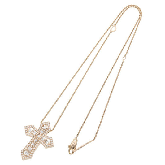 DAMIANI Belle Epoque Crown K18PG Diamond Necklace Size M
