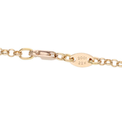 Chrome Hearts 22K NECKCHAIN R18 Chain Necklace Size 18INCH
