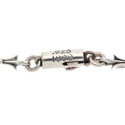Chrome Hearts Fat Cross Tiny Bar Silver Necklace Size 20INCH