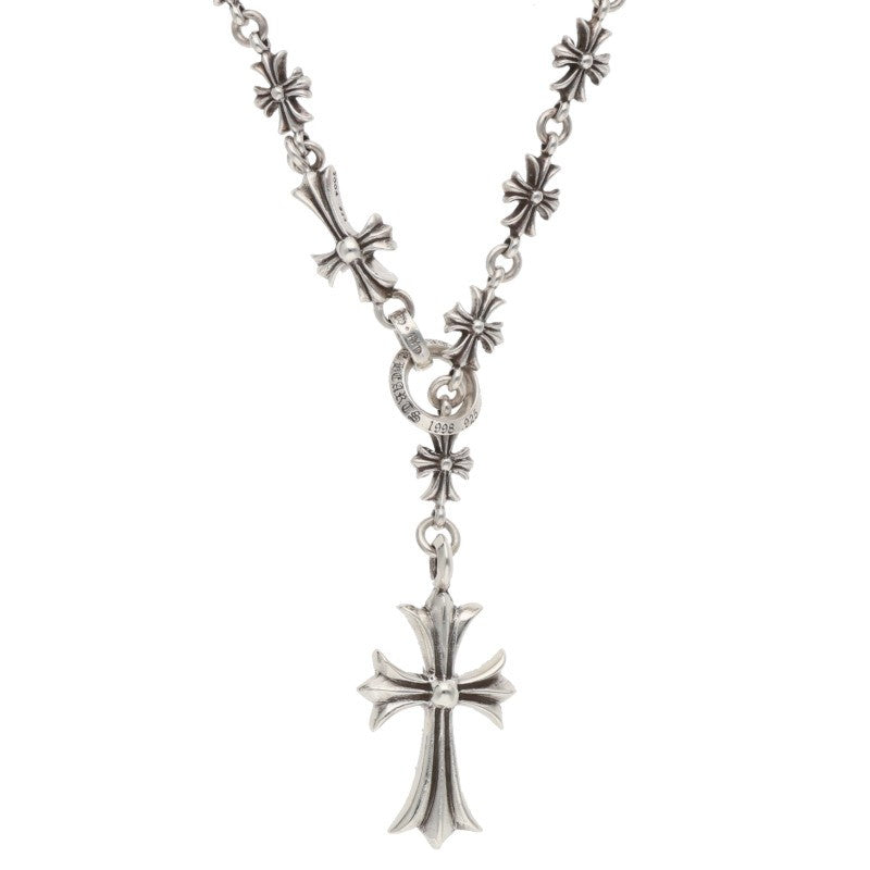 Chrome Hearts Choke Chain W CH CRS Necklace Size ONE Silver