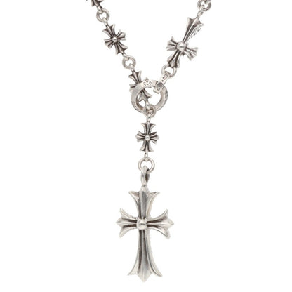 Chrome Hearts Choke Chain W CH CRS Necklace Size ONE Silver