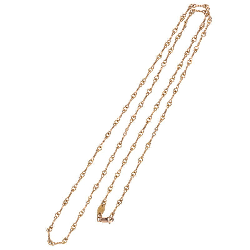 Chrome Hearts 22K Twist Chain Gold Necklace Size 24