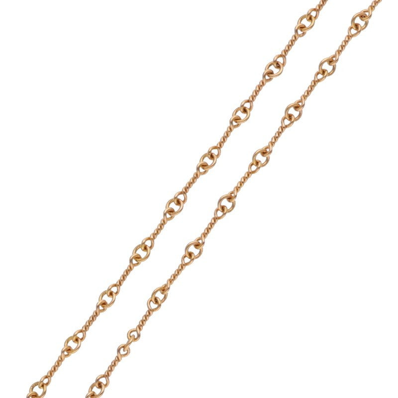 Chrome Hearts 22K Twist Chain Gold Necklace Size 24