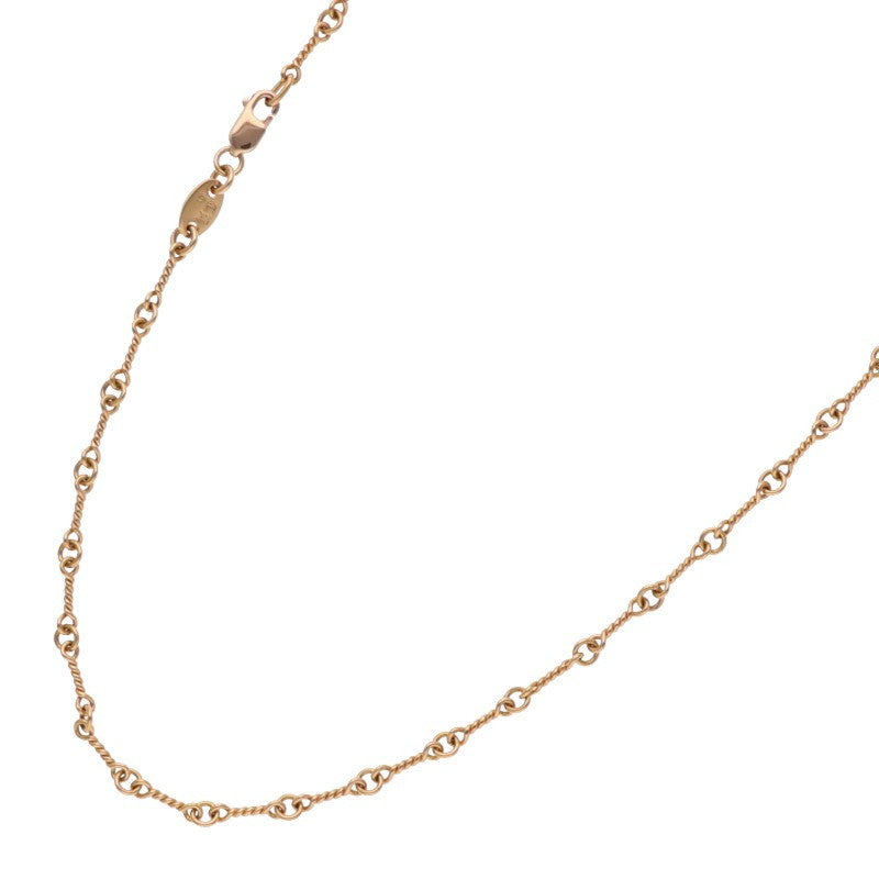 Chrome Hearts 22K Twist Chain Gold Necklace Size 24
